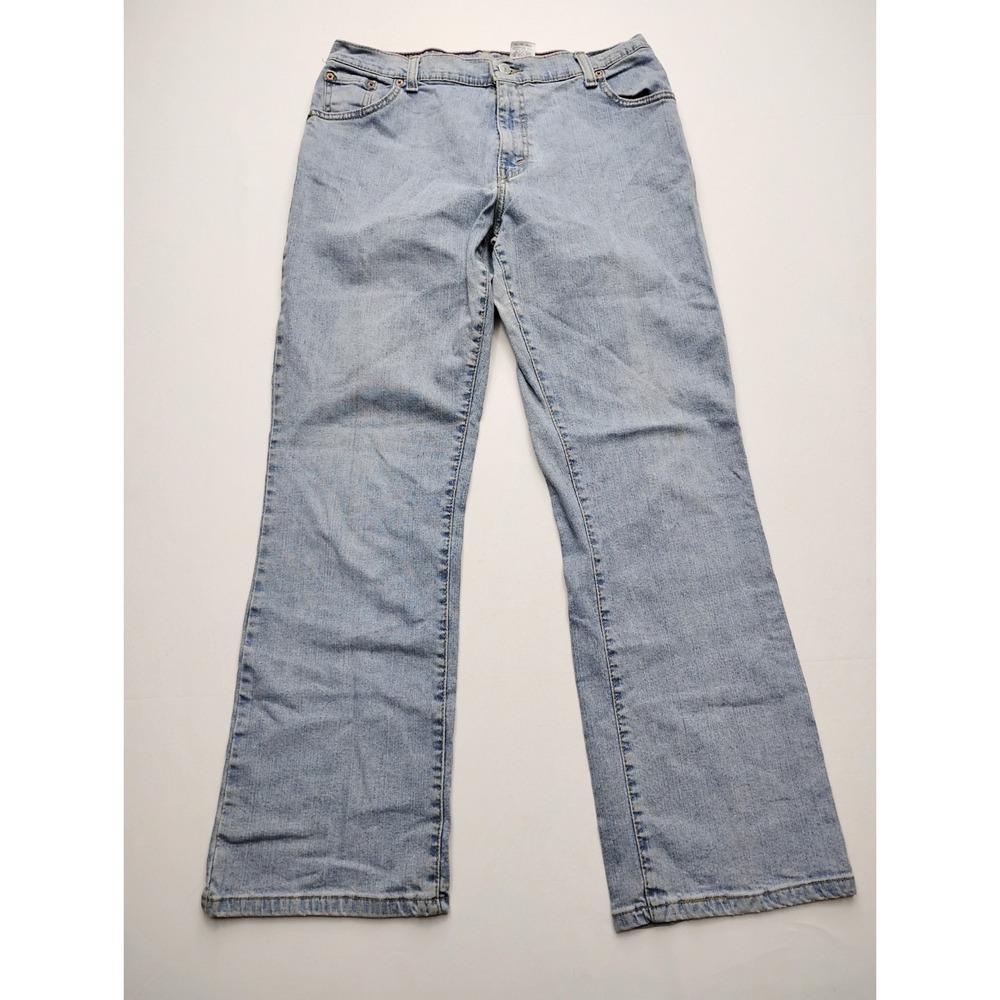 Levi's‎ 550 Boot Cut Womens size 14 Vintage y2k Light Wash Relaxed Bootcut 32x31